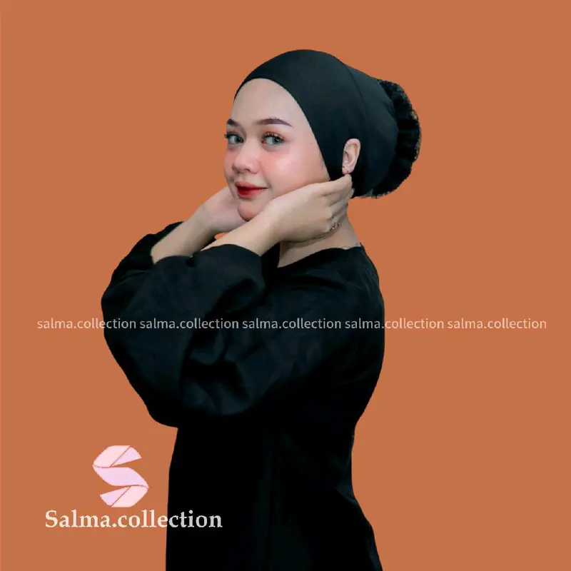 Paket hemat 2pcs Ciput turki anti slip dalaman kerudung wanita 3