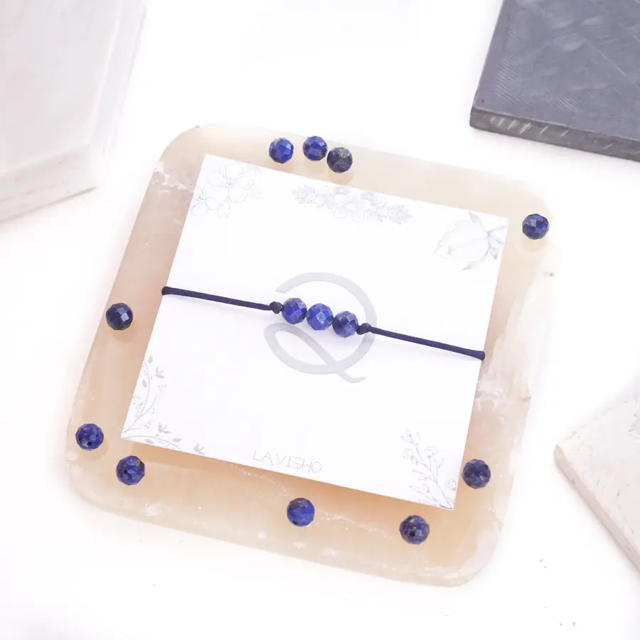 Gelang Pria Wanita Couple Premium Lavisho Aegis Blue Simple bracelet