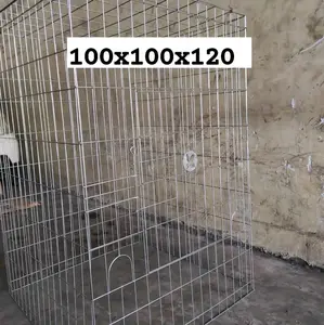 KANDANG AYAM GALVANIS MEREK SM UKURAN 100X100X120