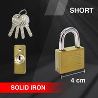Gambar Kenmaster Gembok Komputer Pendek 40MM CK-40S KEY S / Gembok Komputer Key Kuning / Gembok Leher Pendek / Gembok Anti Maling- GBCO009 dari Kenmaster Official Store Kota Administrasi Jakarta Utara 2 Tokopedia