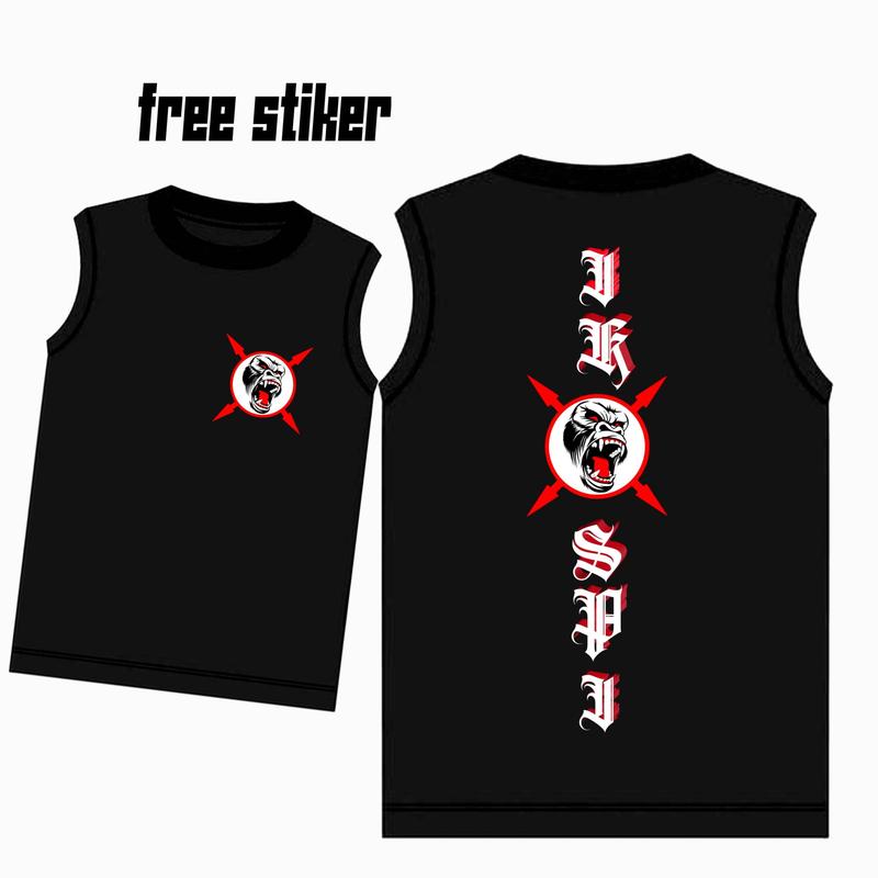 KAOS SINGLET KONSISTEN KERA SAKTI TERBARU 2024 Katun SLOVEED DISTRO 4