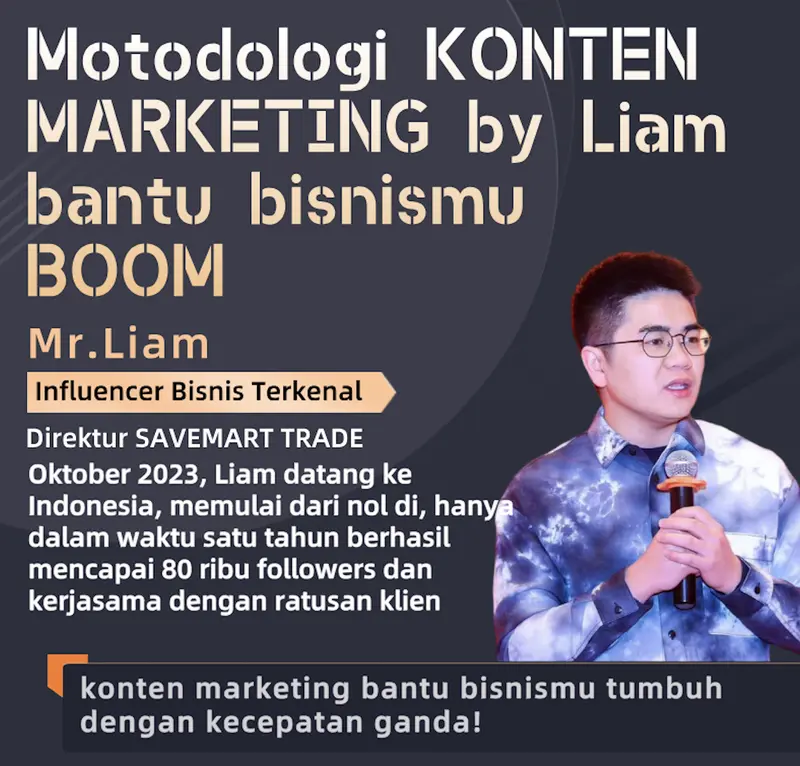 [buku + rekaman] Motodologi KONTEN MARKETING by Liam bantu bisnismu BOOM | tiktok strategi 0