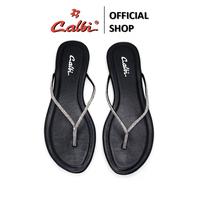 Gambar CALBI LFBE 560 Sandal Jepit Flat Wanita Tali Permata Bling-Bling Fashion Elegan Denita - Hitam, 37 dari Calbi Kota Tangerang 3 Tokopedia