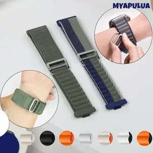 Tali Jam Tangan Nylon Strap for Huawei Watch Fit 4 / Huawei Watch Fit 4 Pro / Huawei Watch Fit 3 Sport Alpine Loop Replacement Band Belt Bracelet Wristbands Accessories for Smartwatch Huawei Fit 4/4 Pro/3