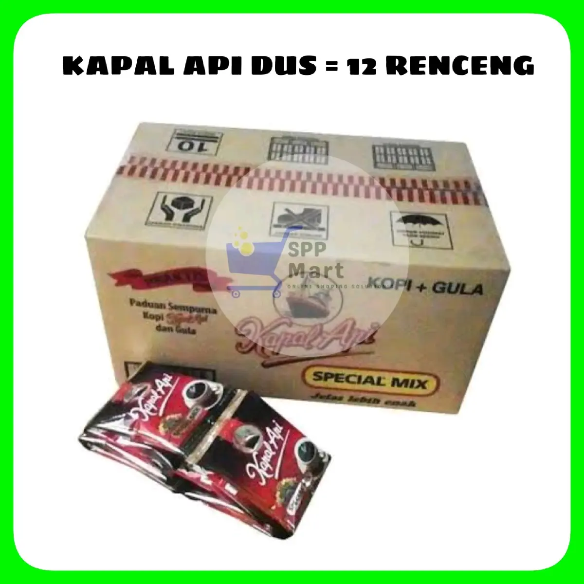 CM8 KOPI KAPAL API SPECIAL MIX ( 12 RENCENG ) DUS