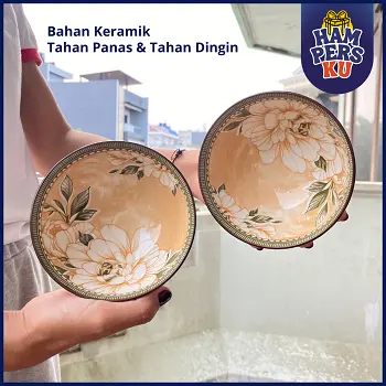 Hampers Mangkok DAHLIA Souvenir Mangkuk Kado Pernikahan Wedding Gift Aesthetic Estetik 5