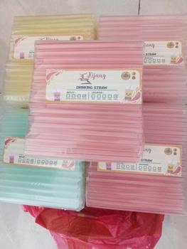 Product Review of Sedotan WARNA WARNI HITAM Lancip 6mm 8mm 10mm 12mm | cms pineapple murah besar kecil boba bubble pop ice jus teh 6 8 10 12 mm @pack from u**1 2