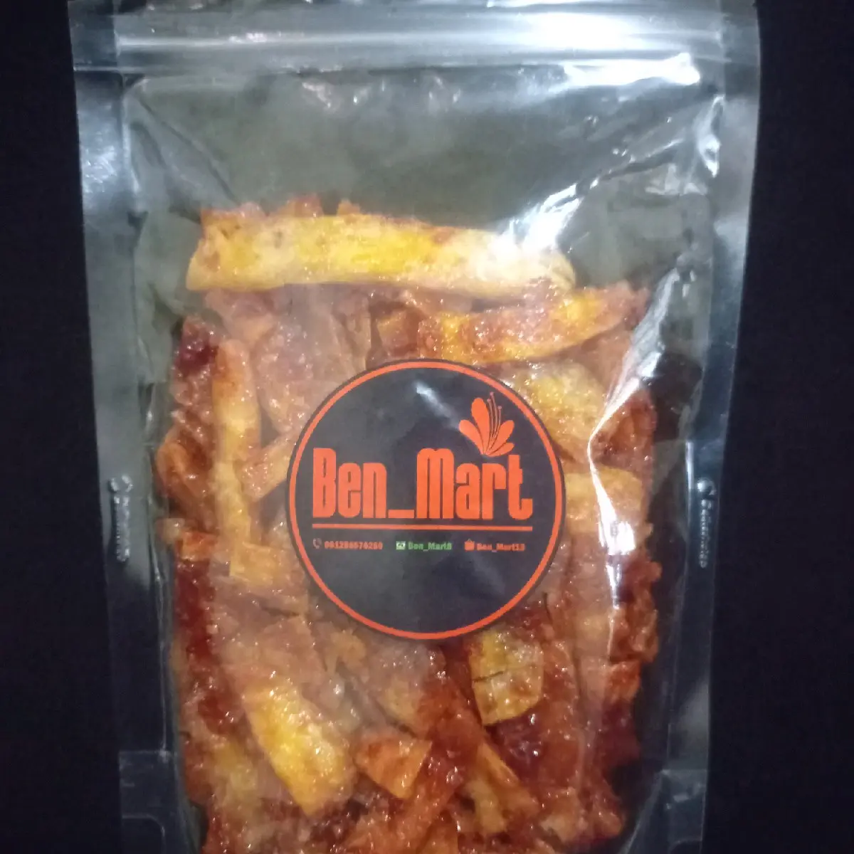 Keripik Singkong Pedas Manis Gurih 100%  Cabe Asli