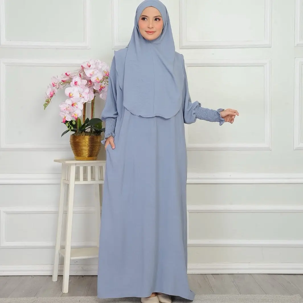 Jubah Putri with Khimar - Elegant and Feminine kaftan