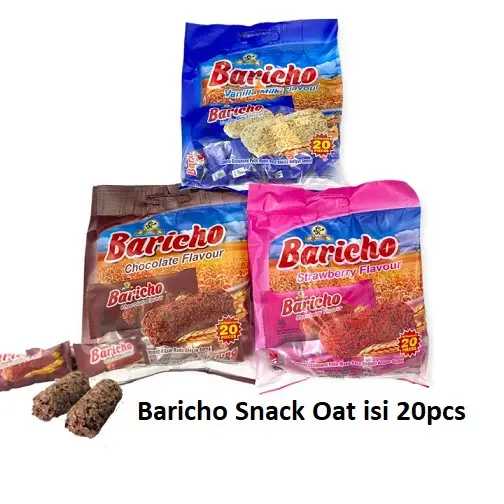 PUSAN BARICHO COKELAT, VANILLA, STRAWBERRY 140gr