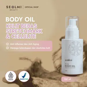 SEOLMI Cellulite & Stretchmark Body Oil Apple Stem Cell from Swiss with 10 Essential Oils & 8x Hyaluronic - Official Shop