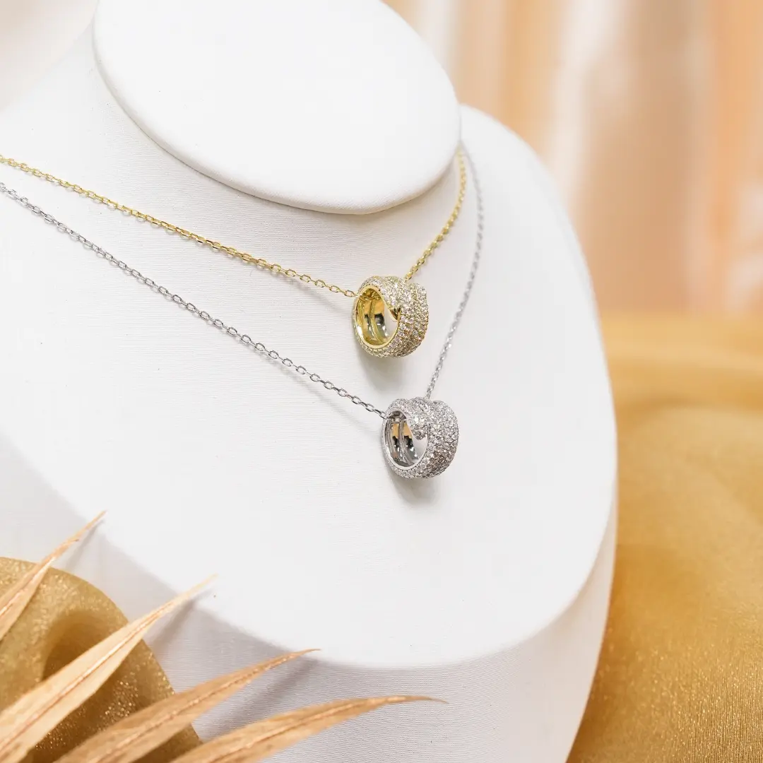 Ares Serpent Coil Necklace [The Starry Co.]