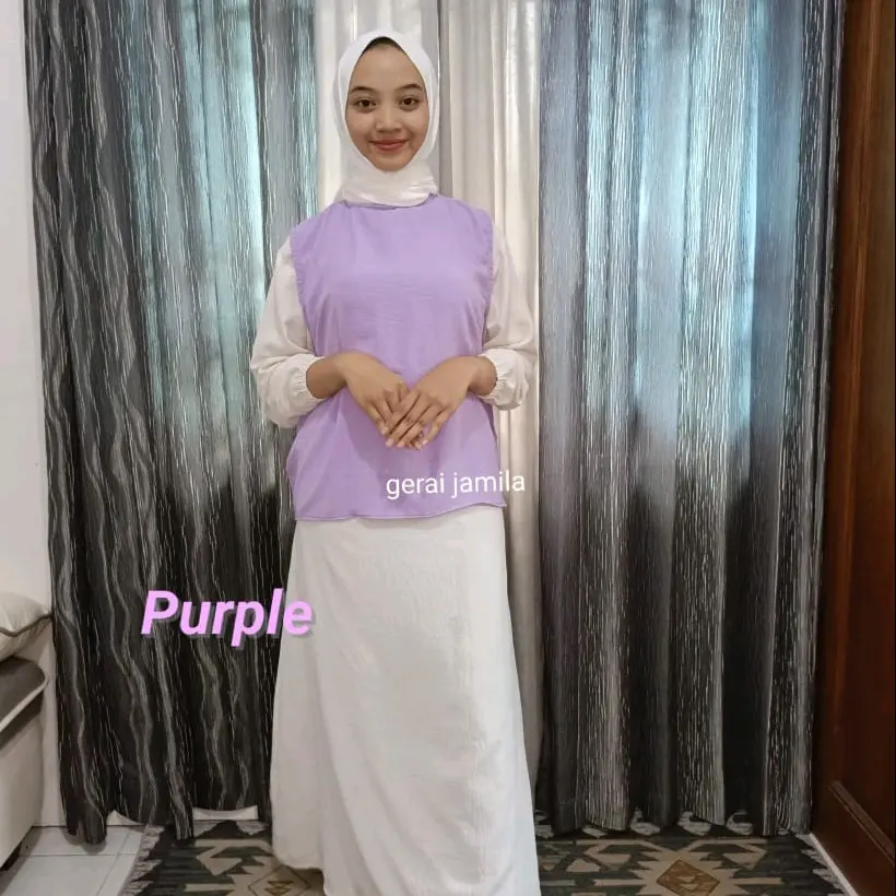 inner tanpa lengan / sleveless premium  Wanita