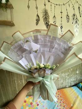 Product Review of buket kosongan 35,40,45,50 lembar / buket kosongan from S**y 0