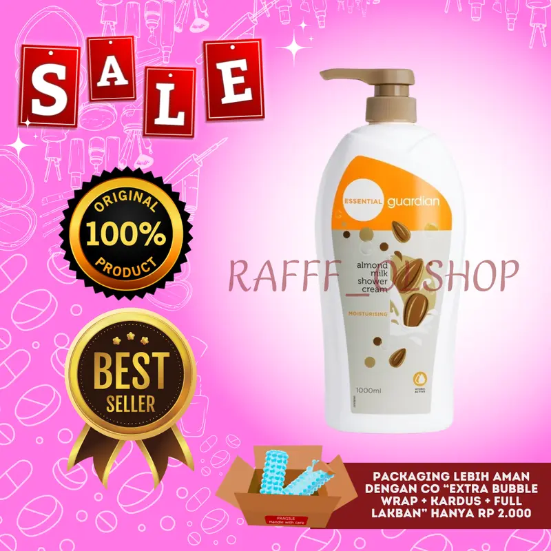 GUARDIAN ESSENTIAL SHOWER CREAM 1000ml 3