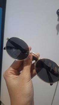 Product Review of Kacamata Hitam Wanita Fashion Oval ABL9000PR Full Set Box dan lap Sunglasses from c**o s**y 2