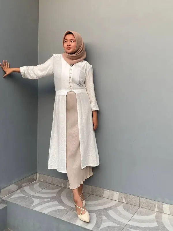 Prilly Tunik tunik cotton tunik kondangan tunik linen adem 2