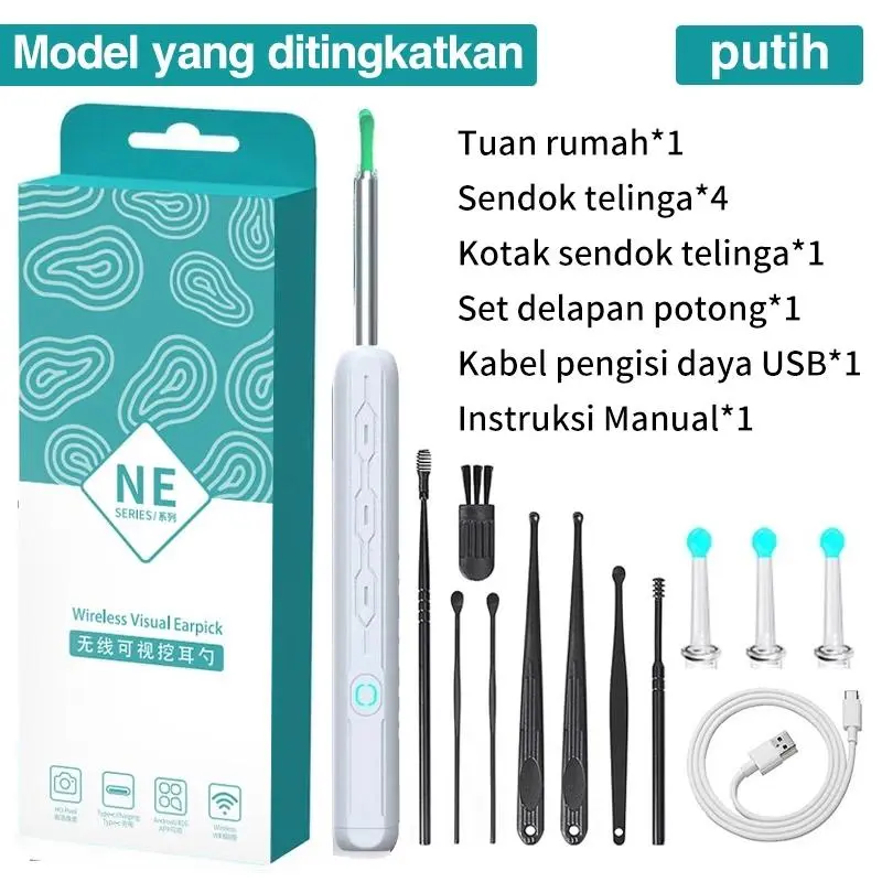 Putih pro+8pcs