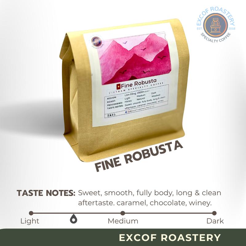 Cà Phê Robusta Nguyên Chất - Túi 1kg