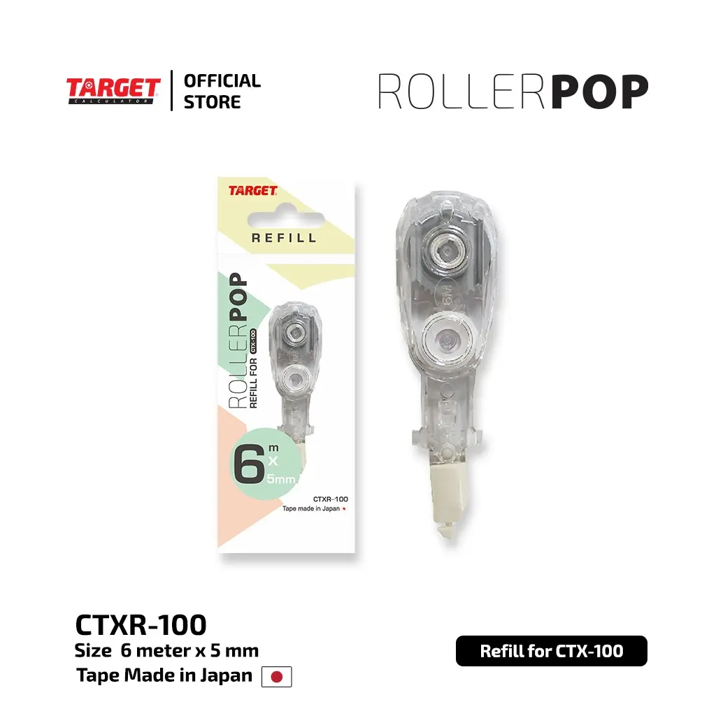 CTXR - 100 Roller Pop refill  ( 6 mtr )