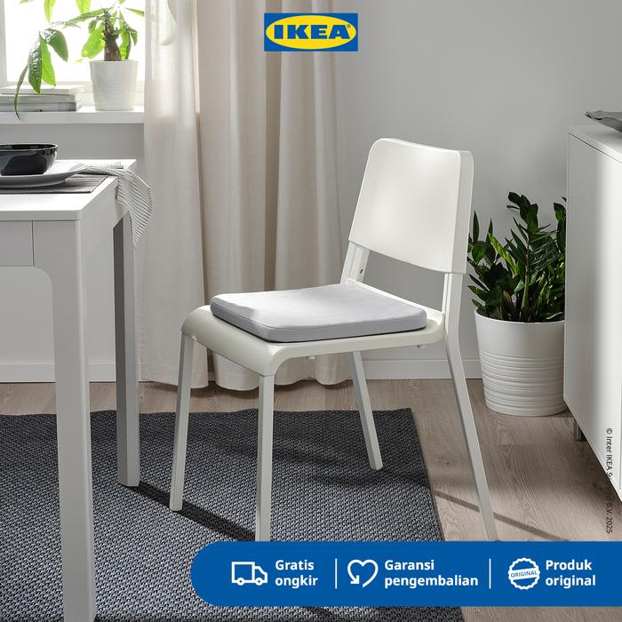 Gambar IKEA STAGGSTARR Alas Kursi / Tempat Duduk Abu Muda 36x36x2.5 cm dari IKEA Indonesia Kota Administrasi Jakarta Timur Tokopedia