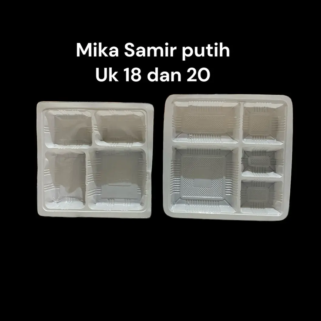 Mika Samir putih uk 18 dan uk 20 (isi 20pcs)