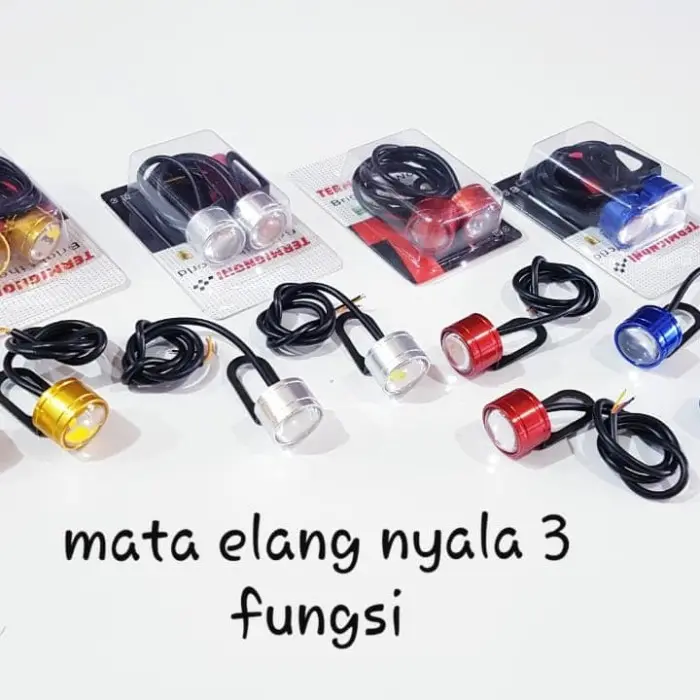 LAMPU DEPAN LED MATA ELANG-LAMPU LED MATA ELANG UNIVERSAL MOTOR-MOBIL BEST