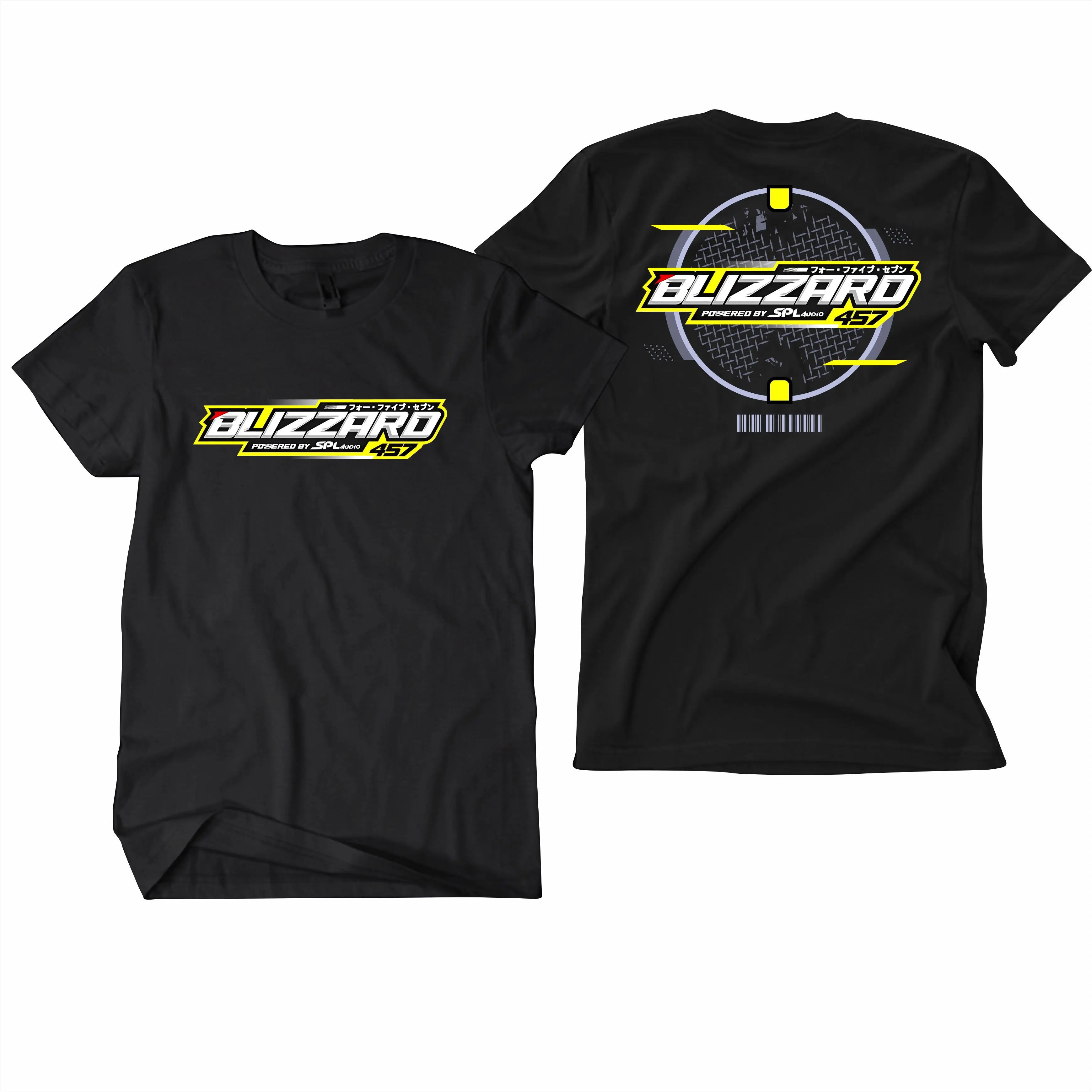 Kaos Blizzard Audio Sound System Katun Combed Unofficial