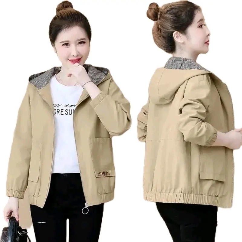 Jaket Wanita /Jaket Tebal/Jaket Hangat/Jaket Hodie Wanita/ Casual Keren Casual Keren Lembut Simple Panjang Semi Fleece Cewek
