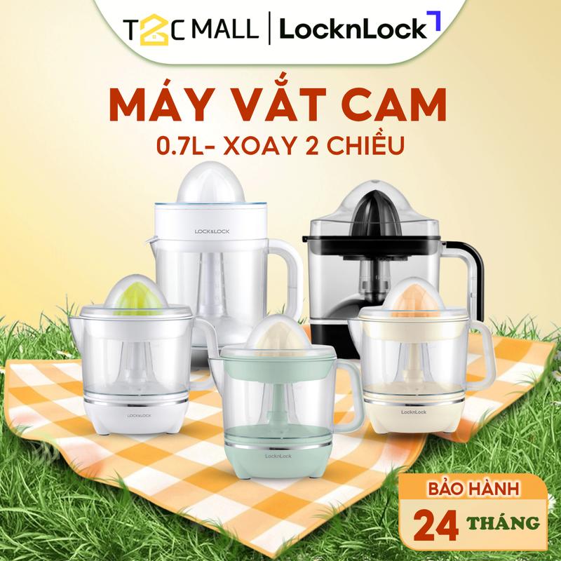  Máy Vắt Cam Tiện Lợi Nhỏ Gọn EJJ231 LocknLock 0.7L 40W - Hàng Chính Hãng Xoay Ép 2 Chiều Cho Nhiều Nước Cam T2C Mall Xay Sinh Tố 