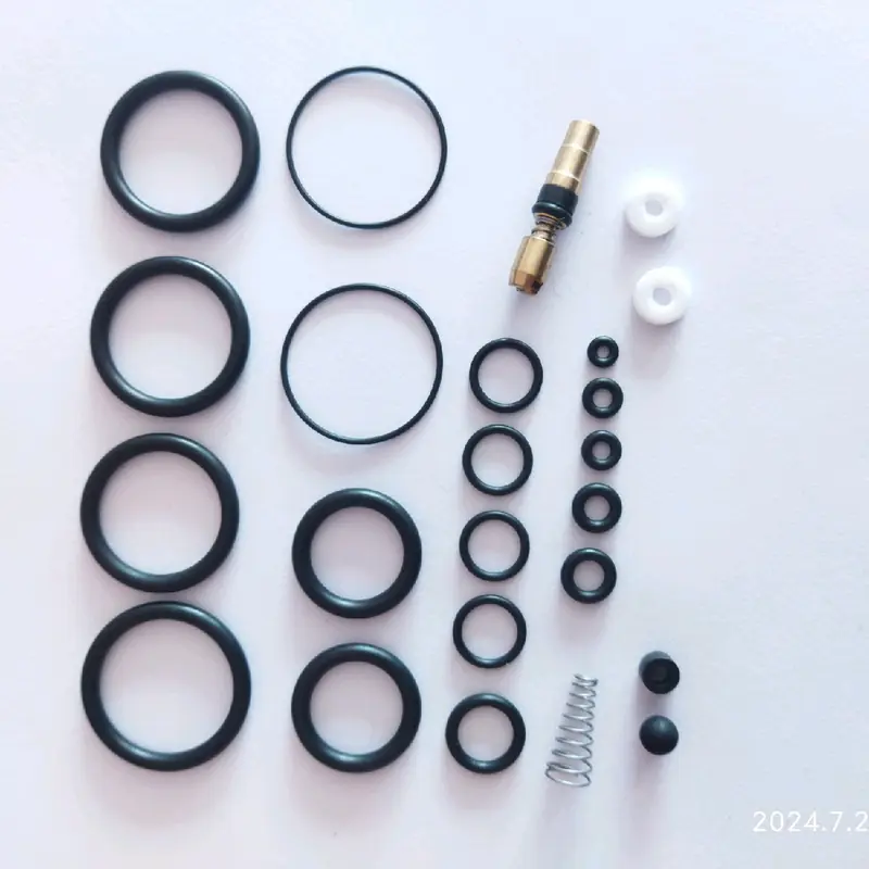 Seal Set Pompa Pcp 3 Stage, Seal Set + Piston + Teflon putih, Seal Set Komplit, Suku Cadang Pompa Pcp, Seal Oring Cadangan, Sparepart Pompa Pcp 2