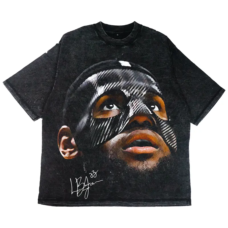 LBJM Stonewash / Kaos Hoodie Upsize Oversize Boxy / Sport 0