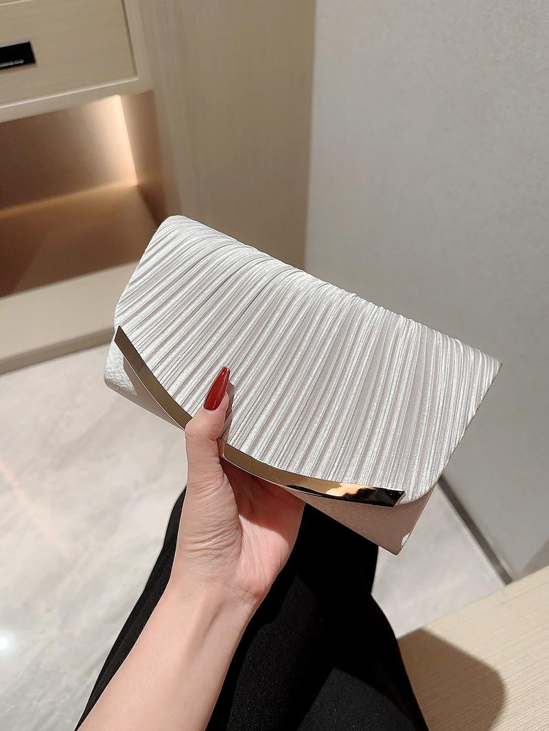 Product Introduction of Luxury Banquet Bag, Versatile Dress, Handheld Crossbody Celebrity Diamond Inlaid Chain Bag Wanita Kulit 14