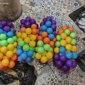(SNI) isi 100 pcs Bola Warna Plastik / Bola Mandi Bola Plastik Warna Warni Mainan