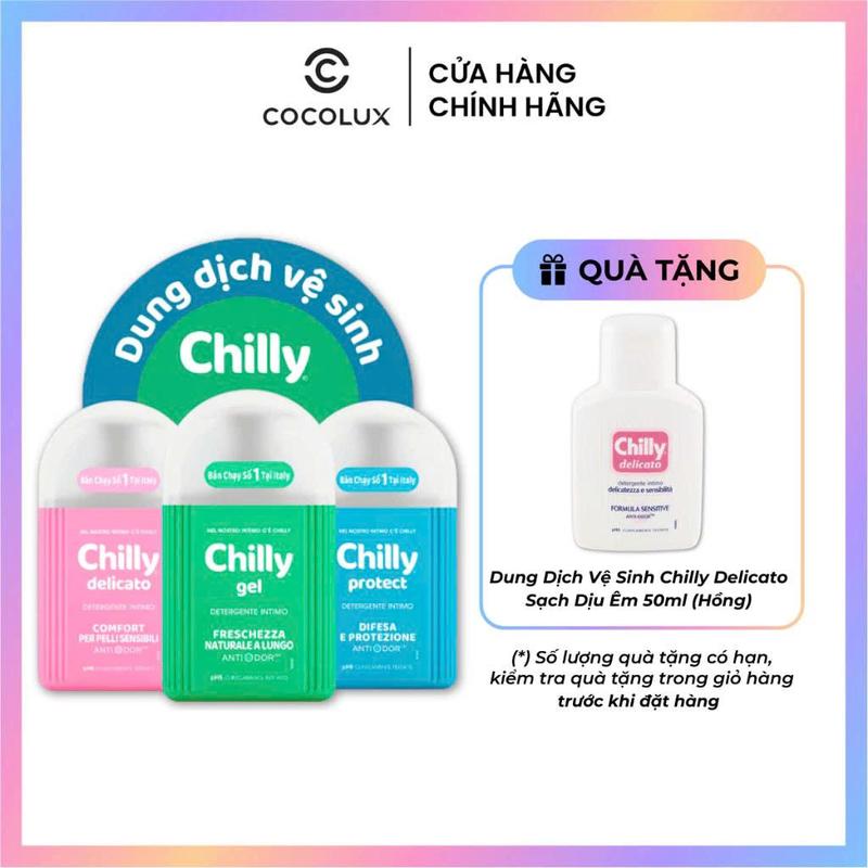  Dung Dịch Vệ Sinh Phụ Nữ Chilly Gel 200ml 