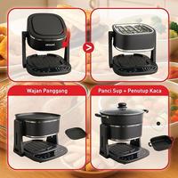 Gambar IDEALIFE - Air Fryer – 4in1 Penggoreng Tanpa Minyak (4.5L) - AF-3401 dari IDEALIFE ONLINE STORE Kota Administrasi Jakarta Utara 3 Tokopedia