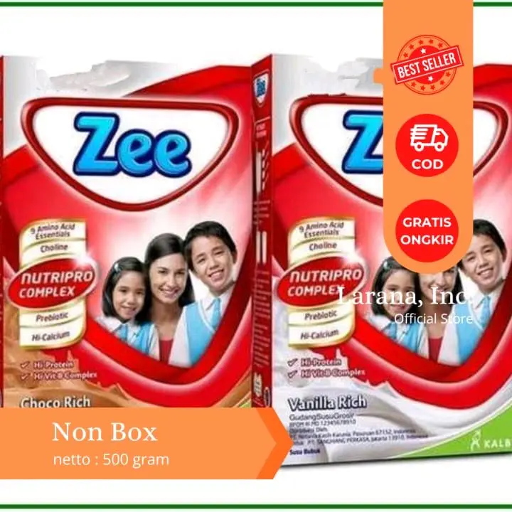 Ready 500gr Susu bubuk zeee fullcream dan coklat best seller ZE 2