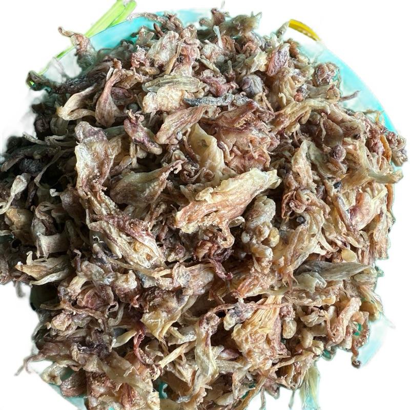 đầu râu mực khô nhỏ vị vừa ăn Kien Giang thích hợp chiên hoặc ghim nấu mì tôm