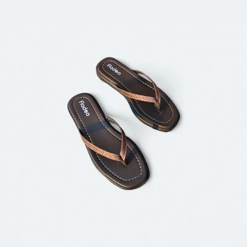 Sandal  Fashion Japit Cewek Karet Wanita Sendal Wanita Sendal Flexible Minimalist Slippers Viral 2