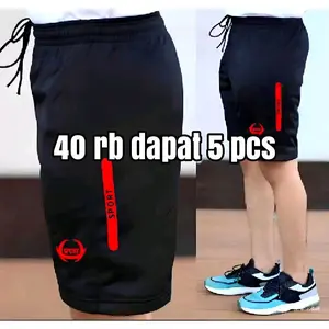 paket 5 pcs celana pendek murah celana pendek olahraga Sport