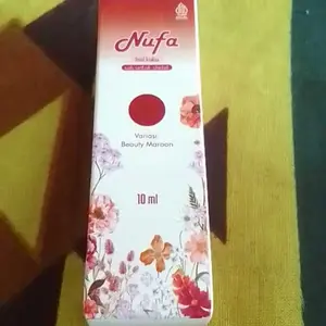 NEW Nufa Henna Kuku Bpom Halal Sah Untuk Sholat | Nufa Henna Kuku Warna Maroon | Coklat | Hitam | Red Cerry