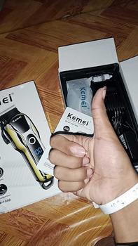Product Review of KEMEI 1990 Alat Cukur Turbo Kemei 1990 Clipper Kemei KM-1990 Cukruan Rambut Kemei KM1990 TURBO KM-1990 Mesin Cukur Rambut from a**n 3