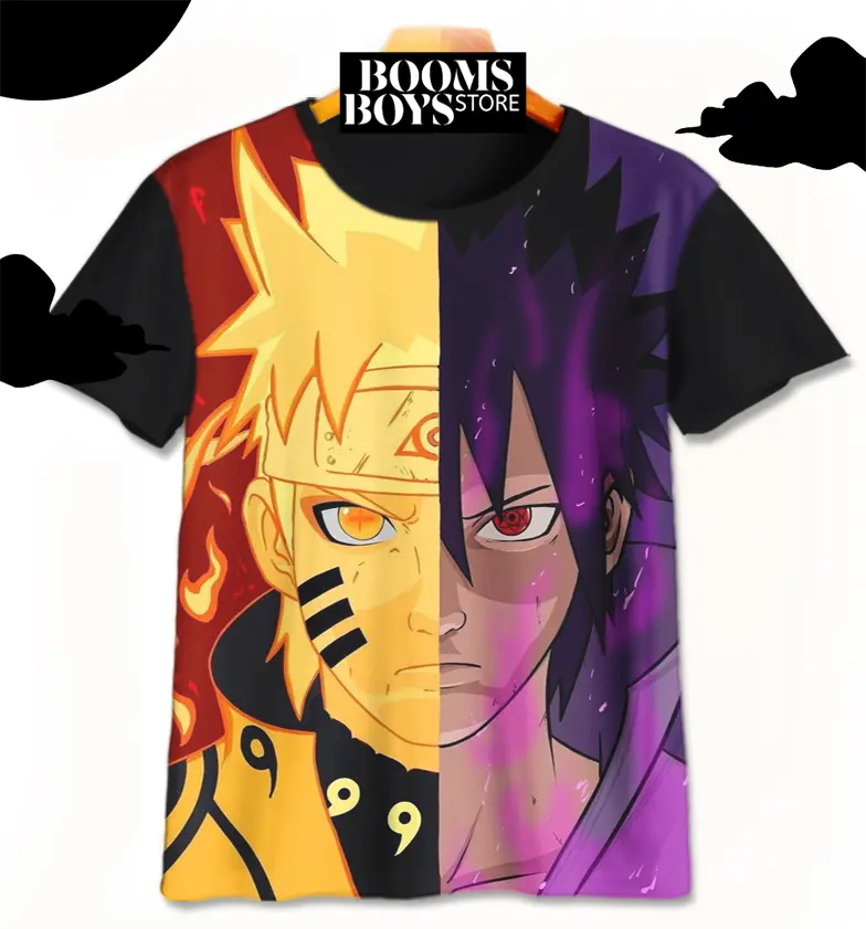 Kaos Anak Naruto Sasuke NXS-3-designWD Anime Umakuka - Booms Boys Store