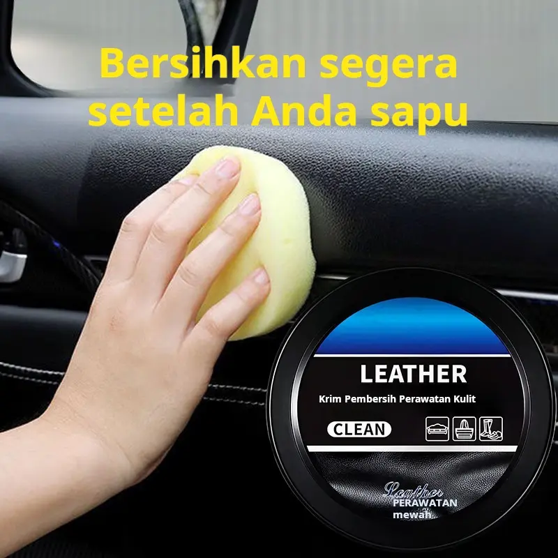 Krim pembersih perawatan kulit renovasi interior minyak perawatan kulit sepatu kulit krim pembersih multifungsi universal tidak berwarna