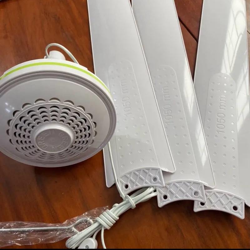 Quạt Trần Mini 1050mm 3 Cánh Vuông - Kích Thước 1050mm