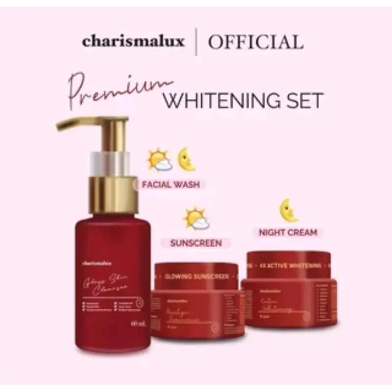 Charismalux PREMIUM WHITENING CREAM PAKET BUNDLING ISI 3 1