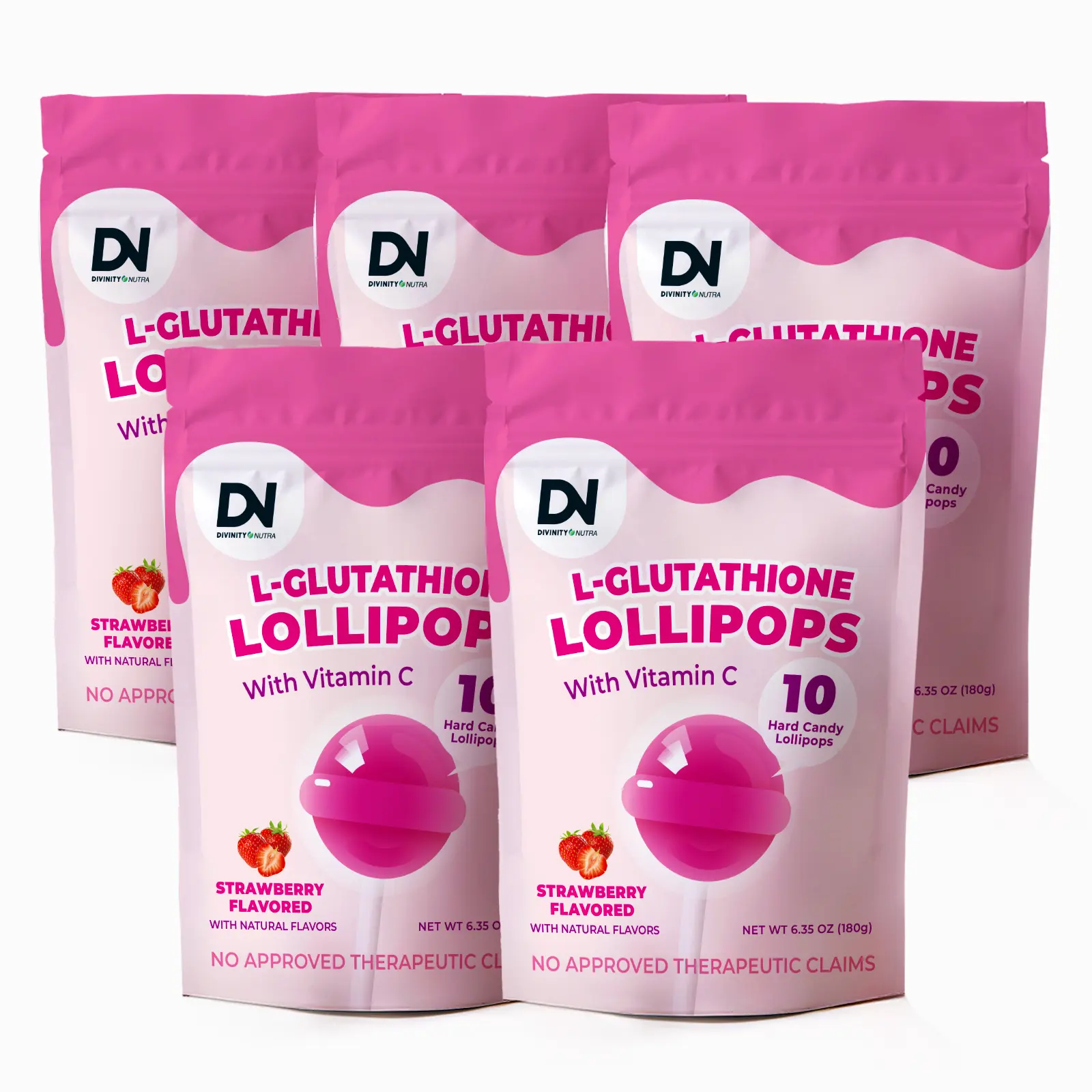 Stroberi – 50 Pcs / 5 Bungkus