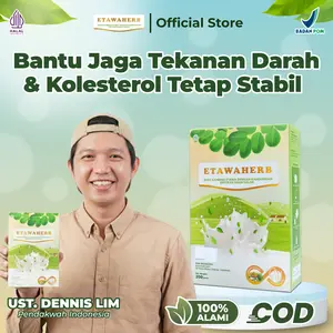 Etawaherb Original 1 BOX - Susu Kambing Etawa & Daun Kelor – Minuman Herbal Alami untuk Bantu Jaga Tensi, Hipertensi, Kolesterol & Kesehatan Jantung – COD Halal BPOM