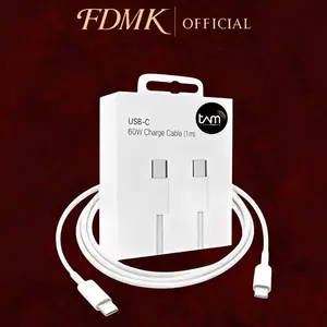 [ Garansi 1 Tahun ] Kabel Data For iPhone Original Fast Charging Kabel C to Lightning - Kabel C to C For iPhone 8-17PM MFI Cable Charger