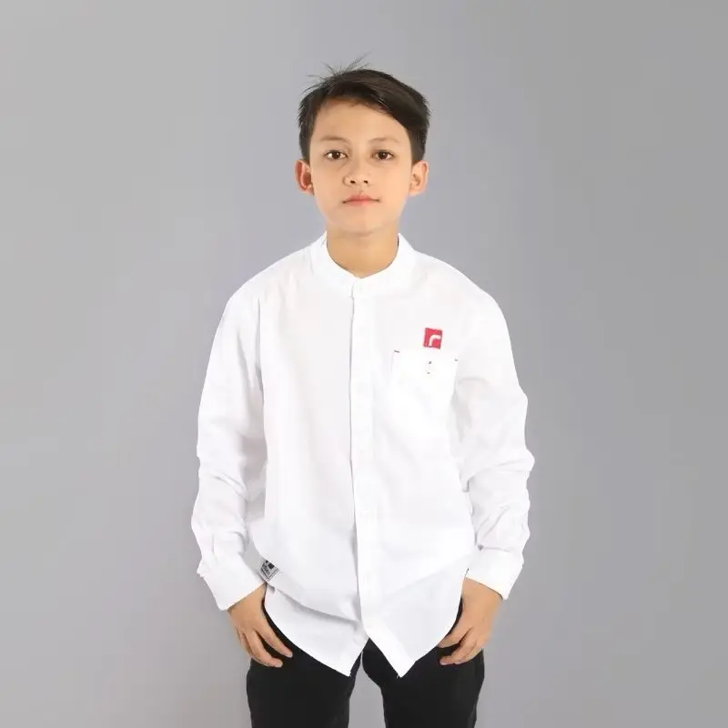 Redbox - Kemeja Koko Anak Laki laki Tanggung Usia 9-17 Tahun Bahan Katun Twil